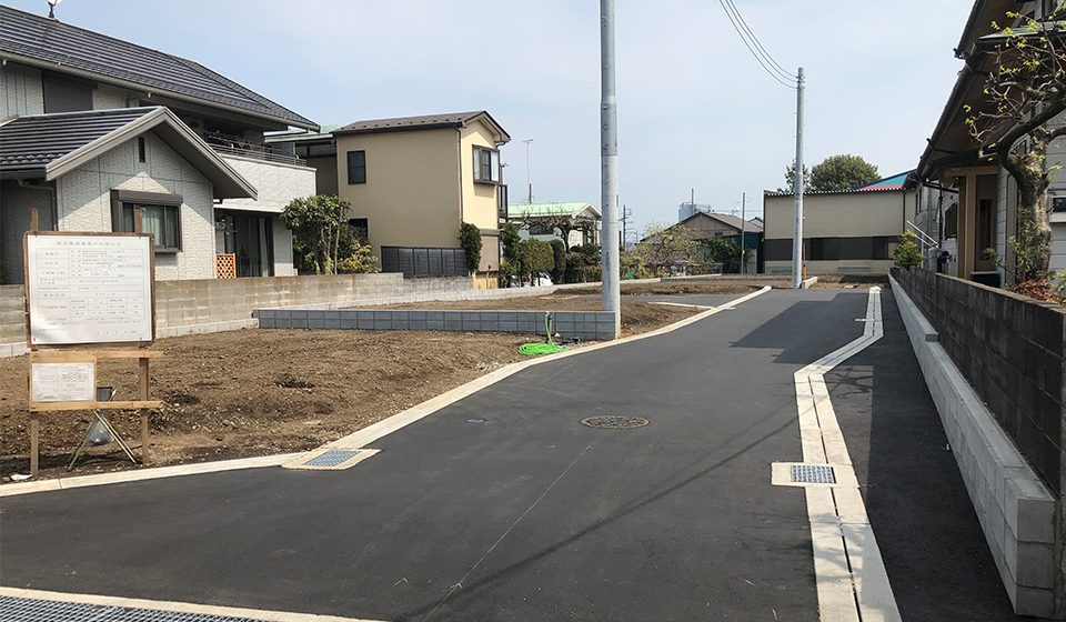 本厚木金田5期宅地分譲現地写真